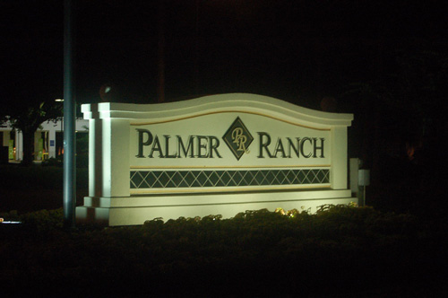 Palmer Ranch Entry Sign