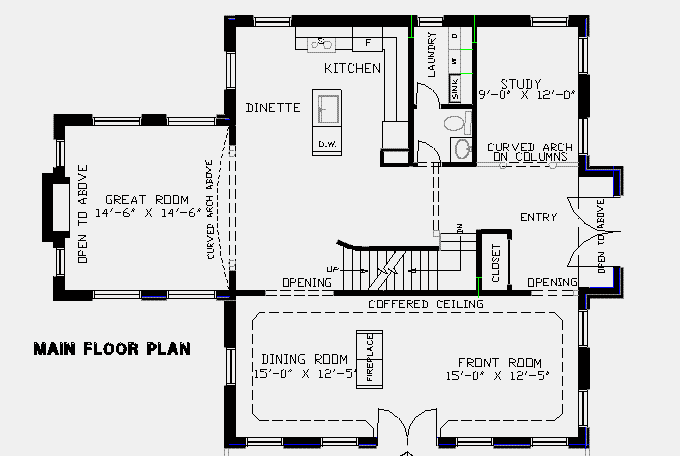 Main Floor Layout