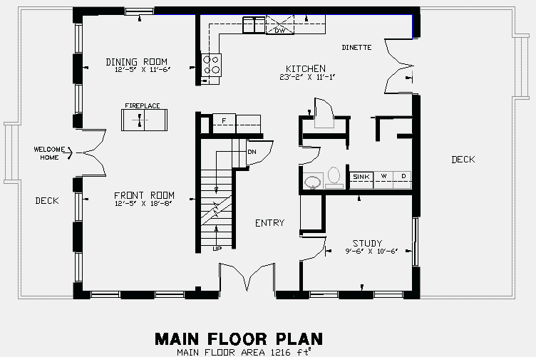 Main Floor Layout