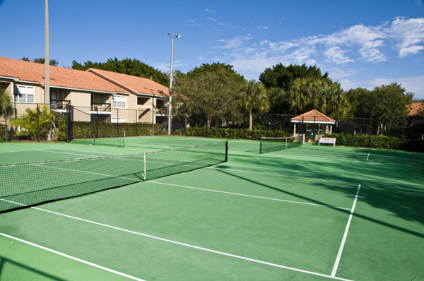 vintage grand tennis court